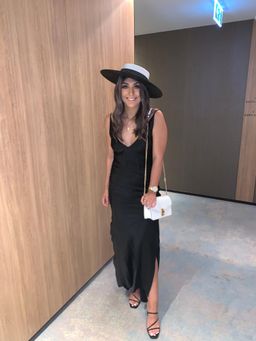 Natalie Rolt Celine Dress Black Size 8 for rent on The Volte - image 2