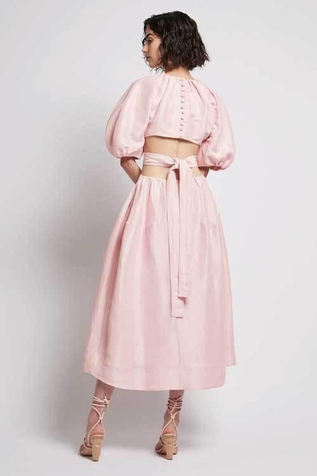 Mimosa Cutout Midi Dress for rent on The Volte - main image