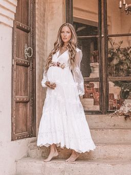 Coven & Co Lover Gown White Size 14 for rent on The Volte - image 1