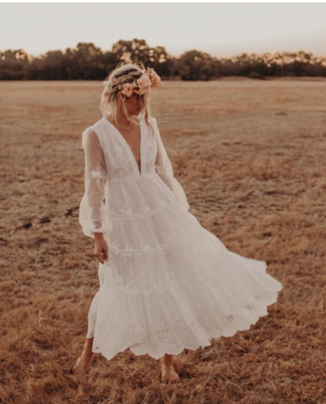 Coven & Co Lover Gown White Size 14 for rent on The Volte - main image