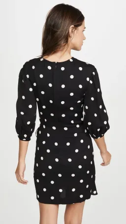 Rebecca Vallance Penelope Long Sleeve Mini Dress Print Size 8 for rent on The Volte - image 2