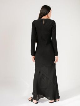 Sir The Label Indre Long Sleeve Dress Black Size AU 6 for rent on The Volte - image 6