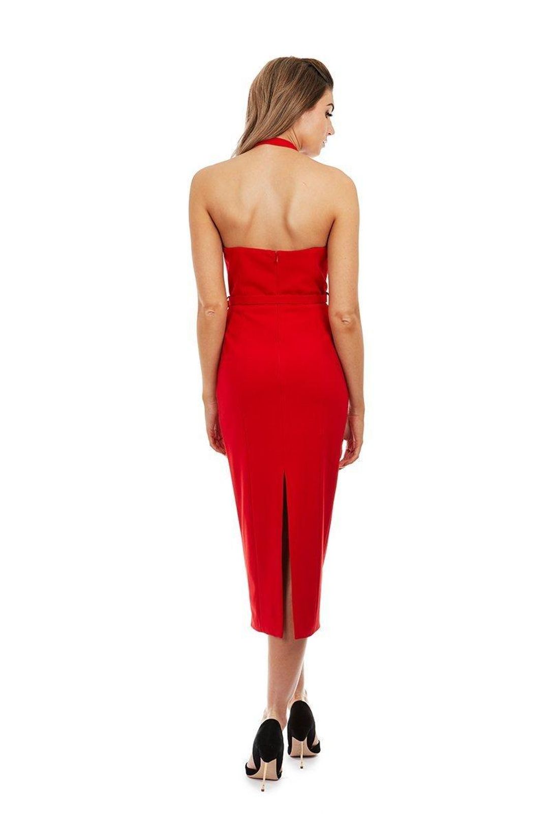 Georgy Collection Athena Dress Red Size M  for rent on The Volte - main image