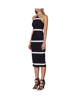By Johnny shoestring Angle shift dress black & white Sz 12 for rent on The Volte - image 4