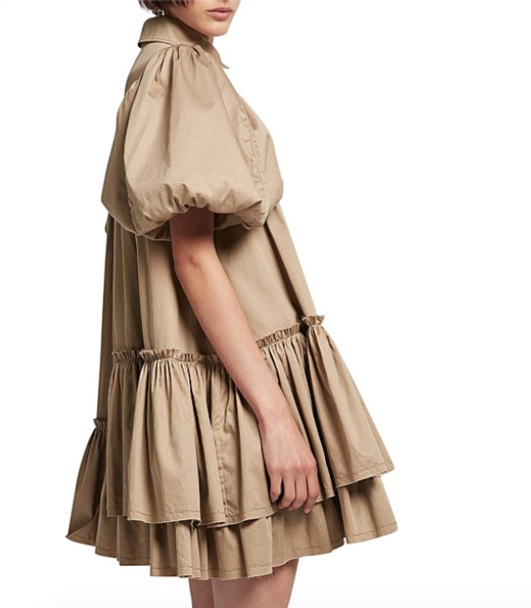 AJE ambience shirt dress for rent on The Volte - main image