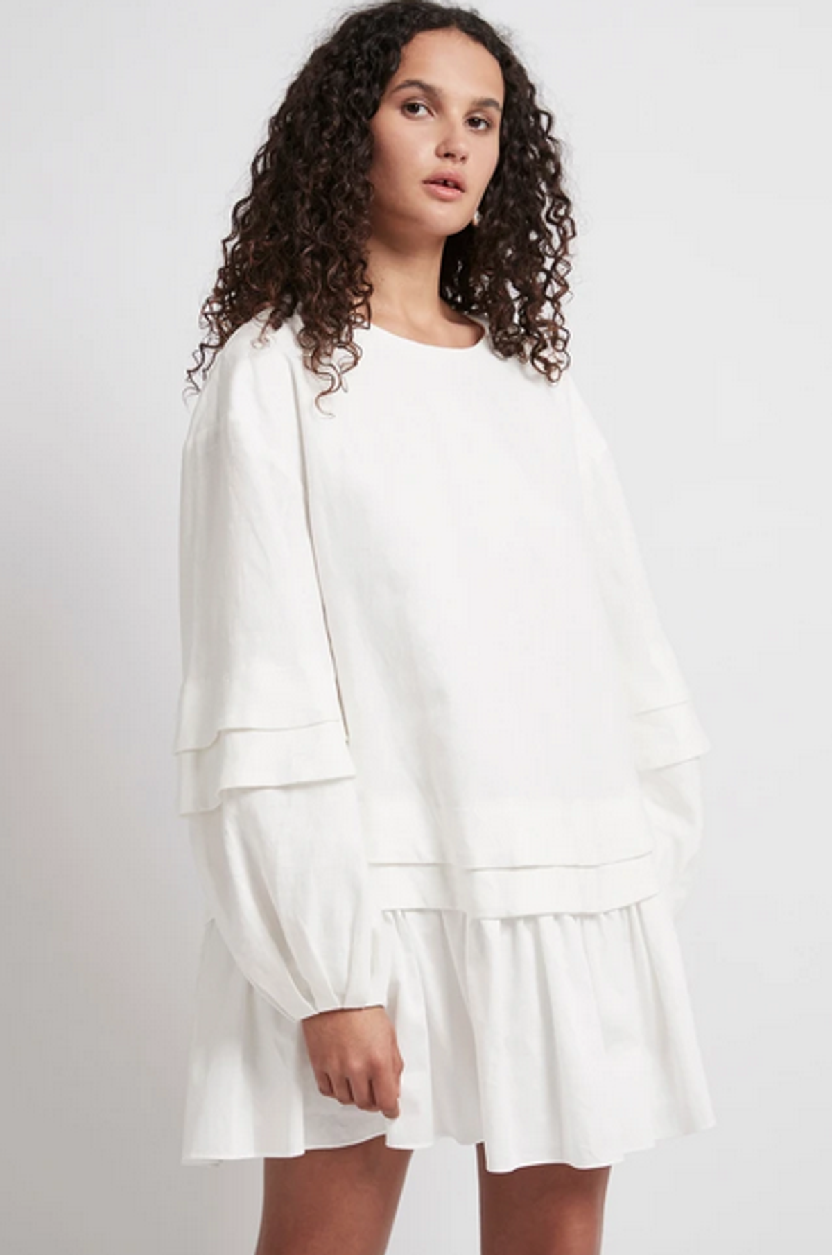 AJE quietude long sleeve dress for rent on The Volte - main image