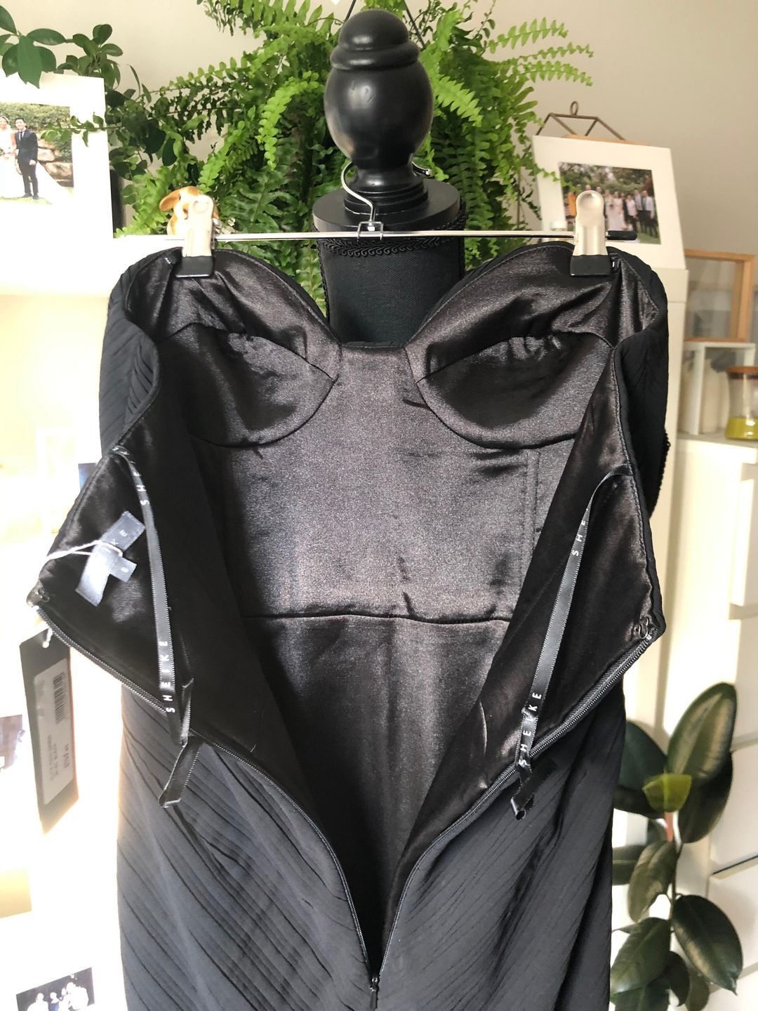 Sheike Black Mermaid gown  for rent on The Volte - main image