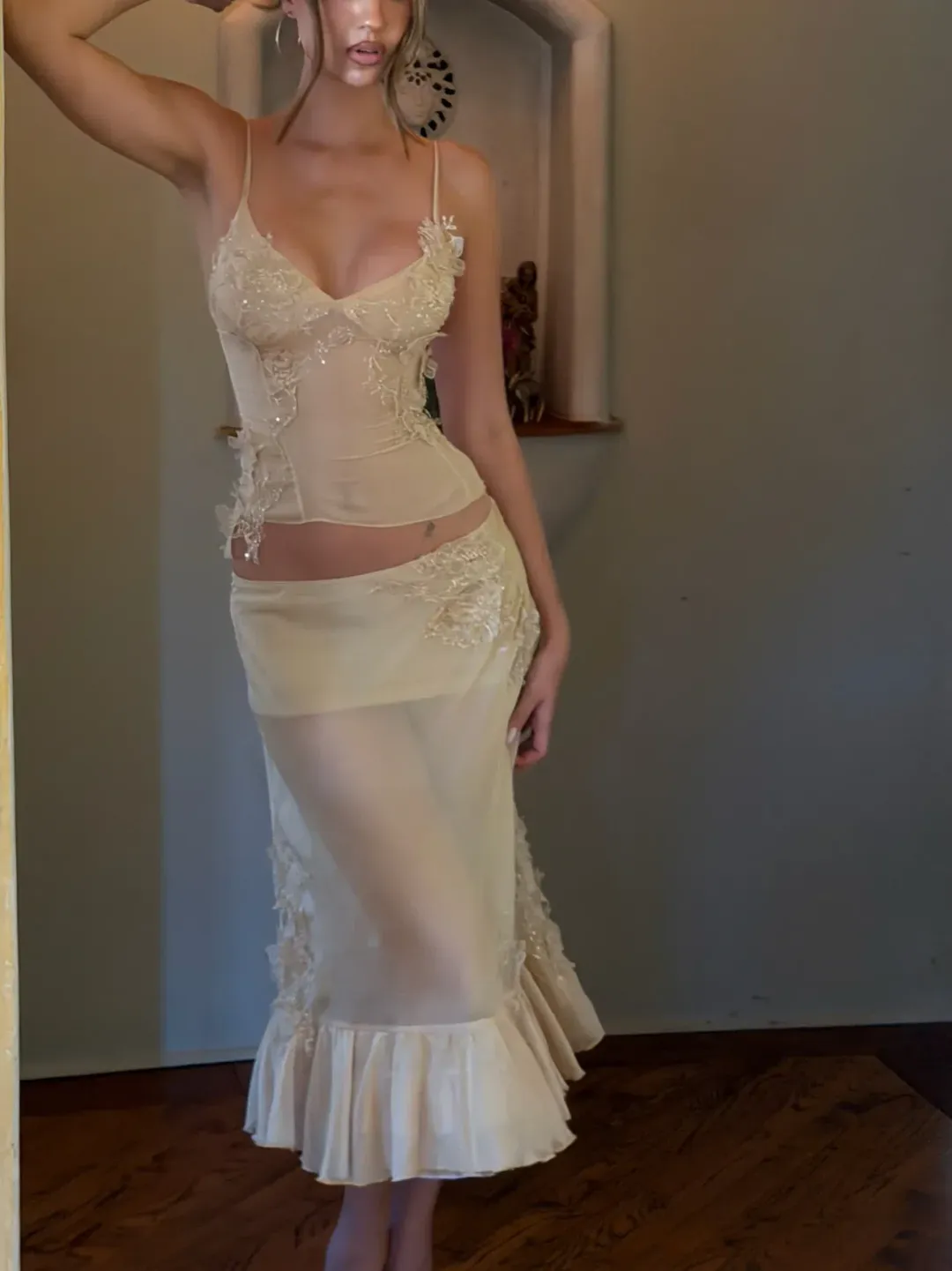 Malimarea Fiorella Top and Skirt  for rent on The Volte - main image