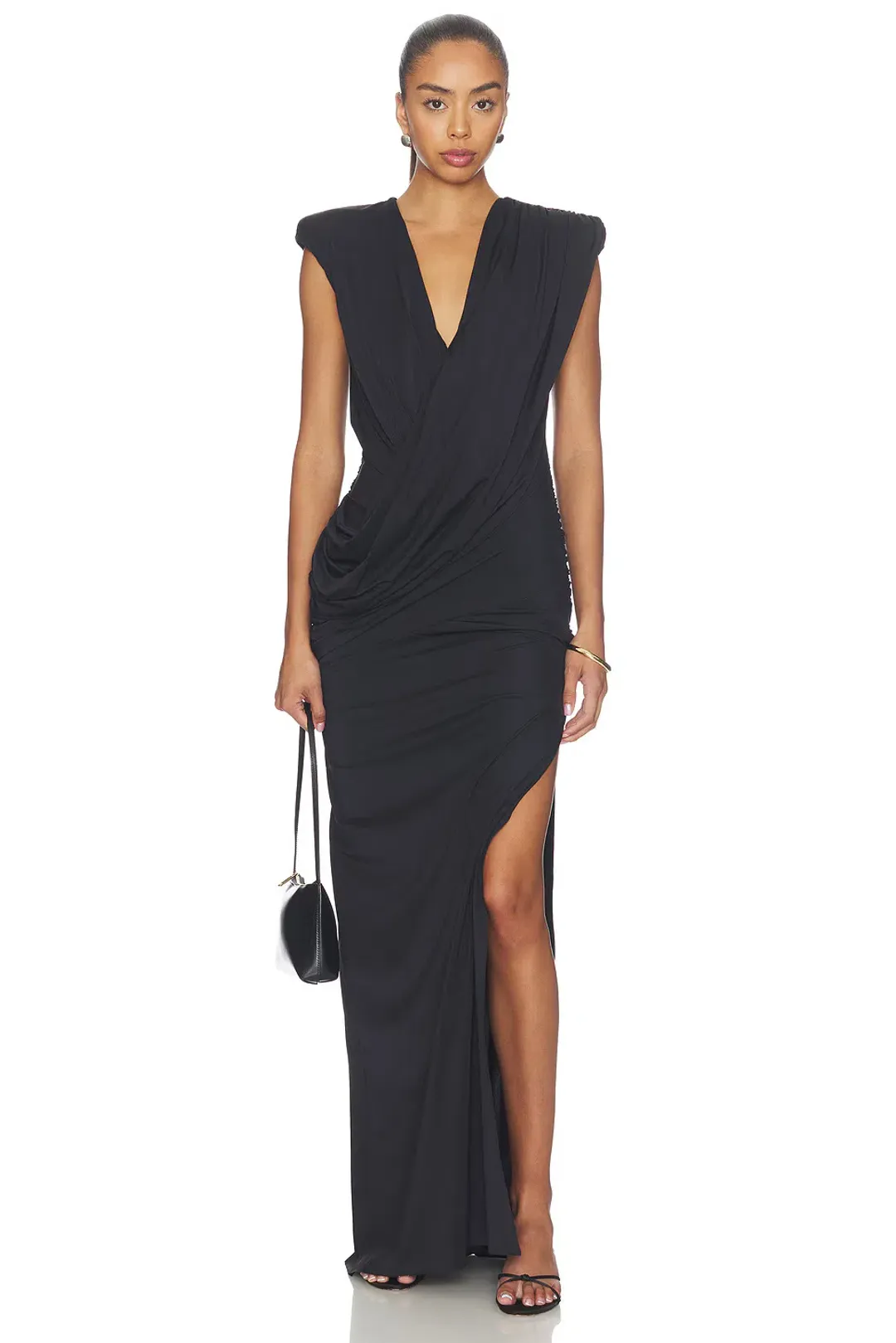 Rachel Gilbert Solstice Full Length Gown in Black Size 1 / AU 8 for rent on The Volte - main image