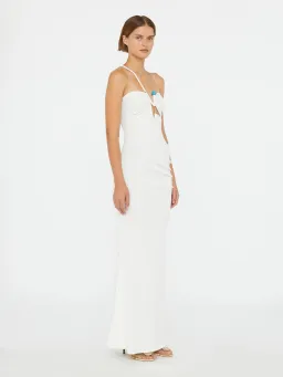 Crystal Pin Cutaway Cami Dress for rent on The Volte - image 2