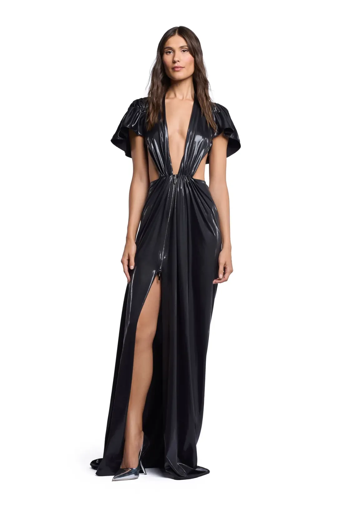 Latitude Gown Black for rent on The Volte - main image