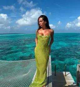 Rat & Boa Gina Maxi Dress Green Size M / AU 10 for rent on The Volte - image 5