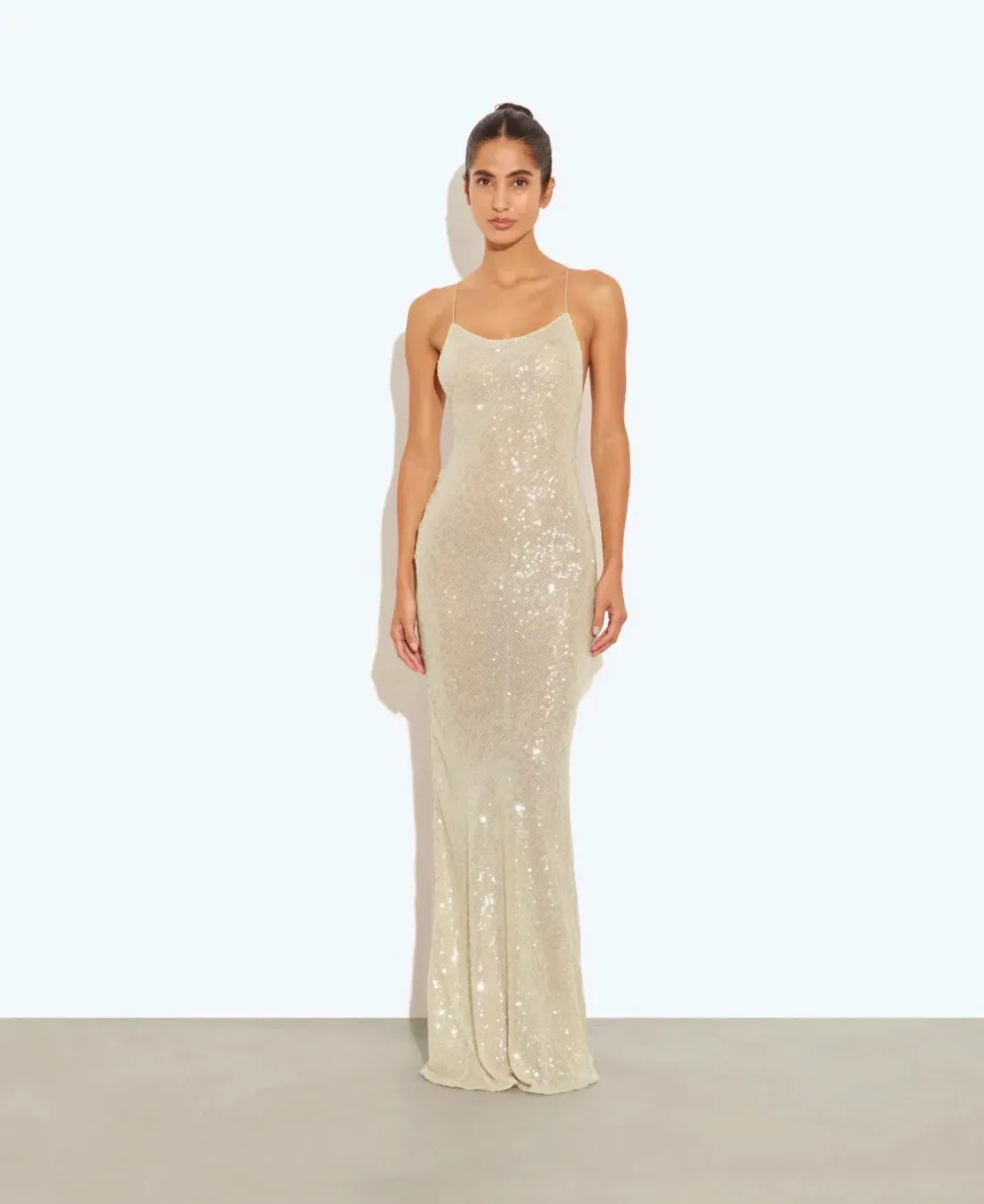 Rat & Boa Olympia Sequin Gown - S for rent on The Volte - main image