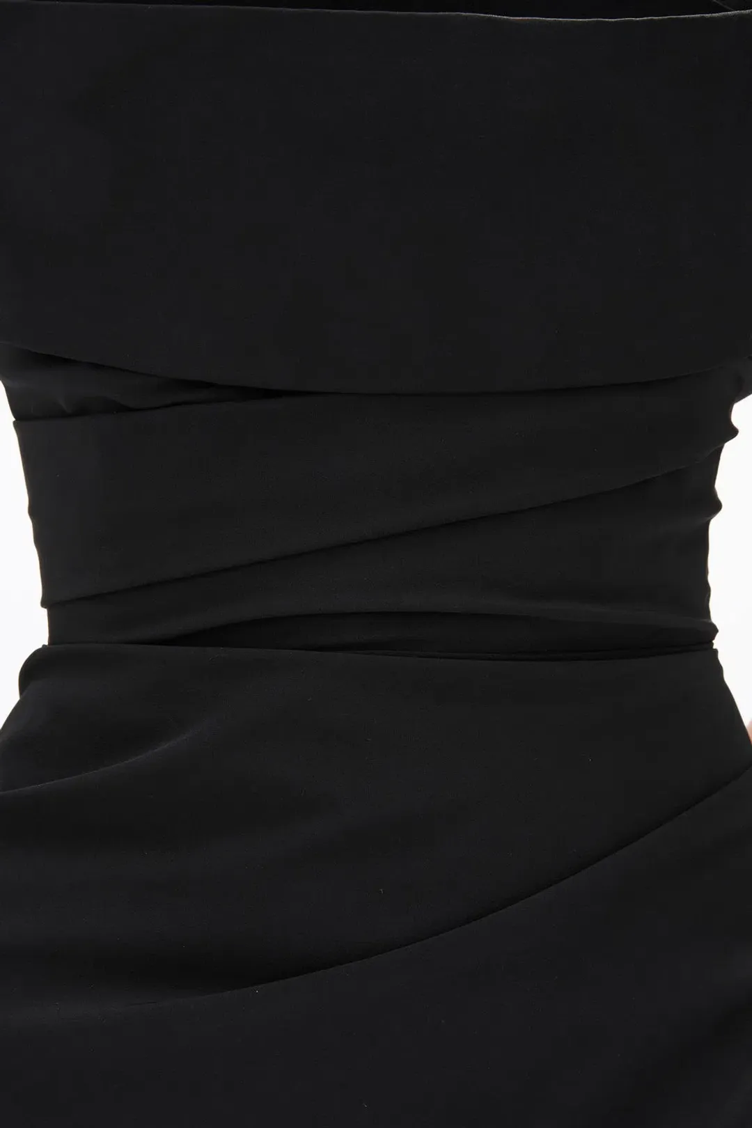 Rachel Gilbert Salma Strapless Full Length Gown in Black Size AU 10 for rent on The Volte - main image