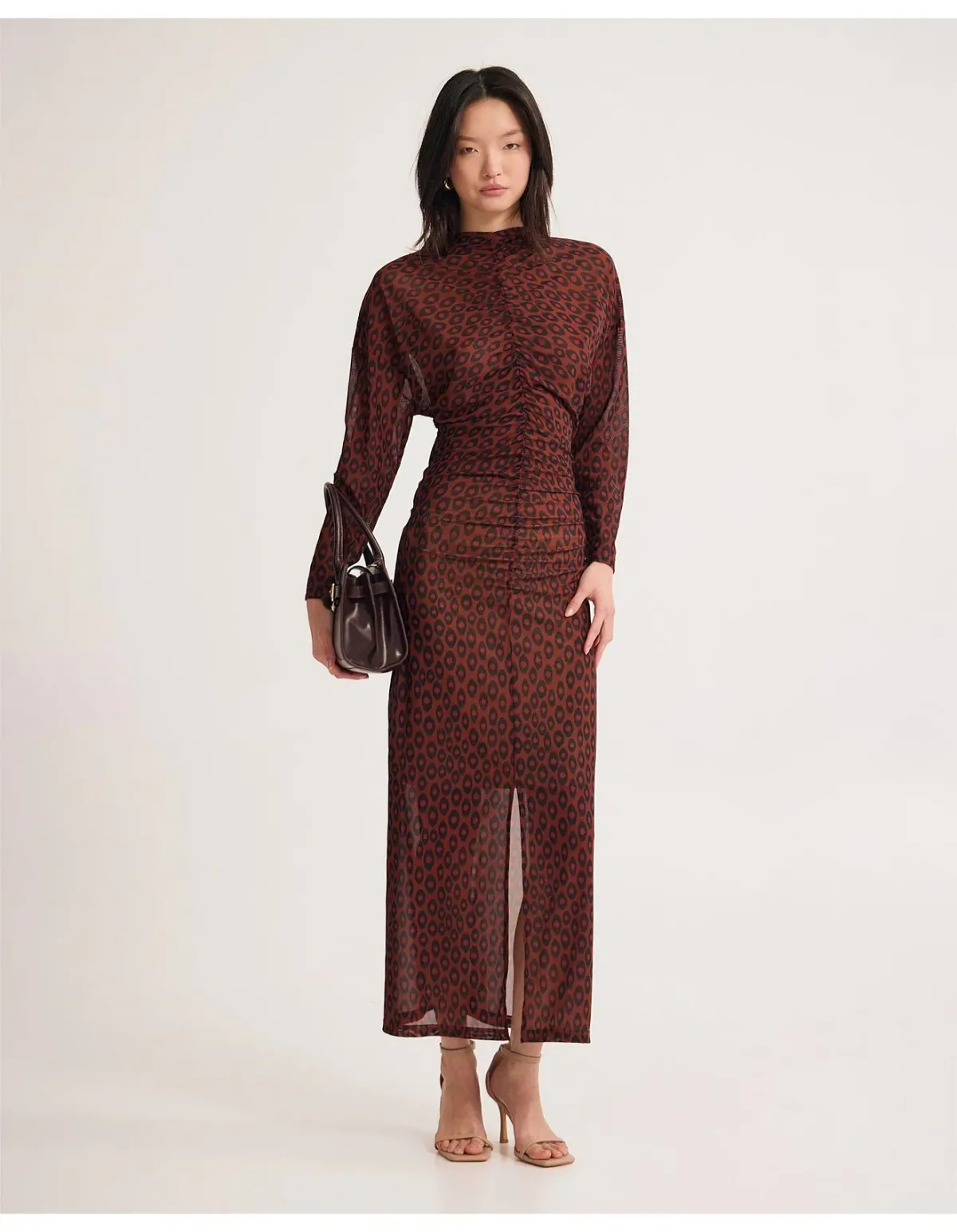 Oxford Elin Dress Size 10 AU Rust for rent on The Volte - main image