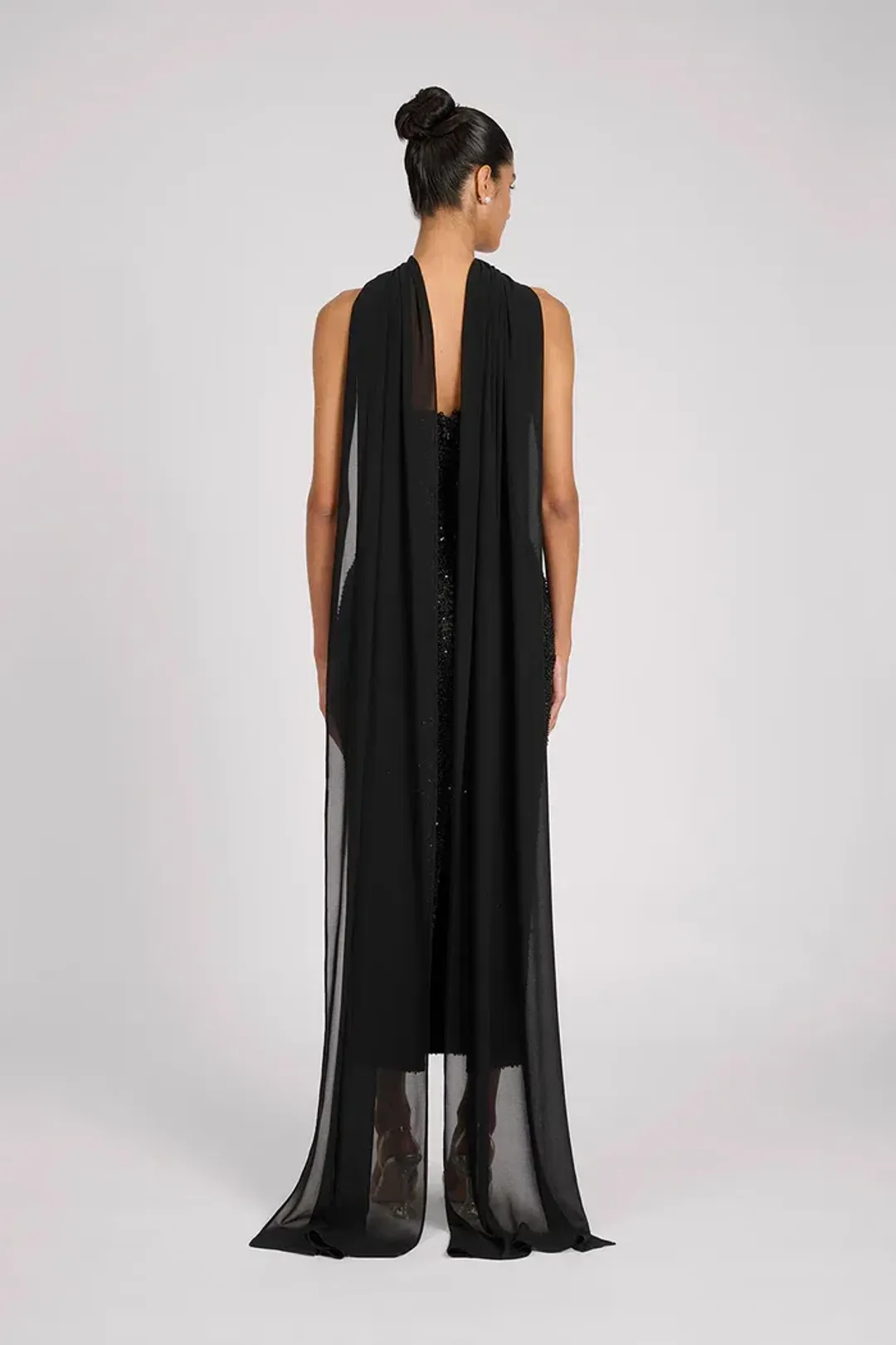 Eliya The Label Ophelia Dress | Black Size XS for rent on The Volte - main image