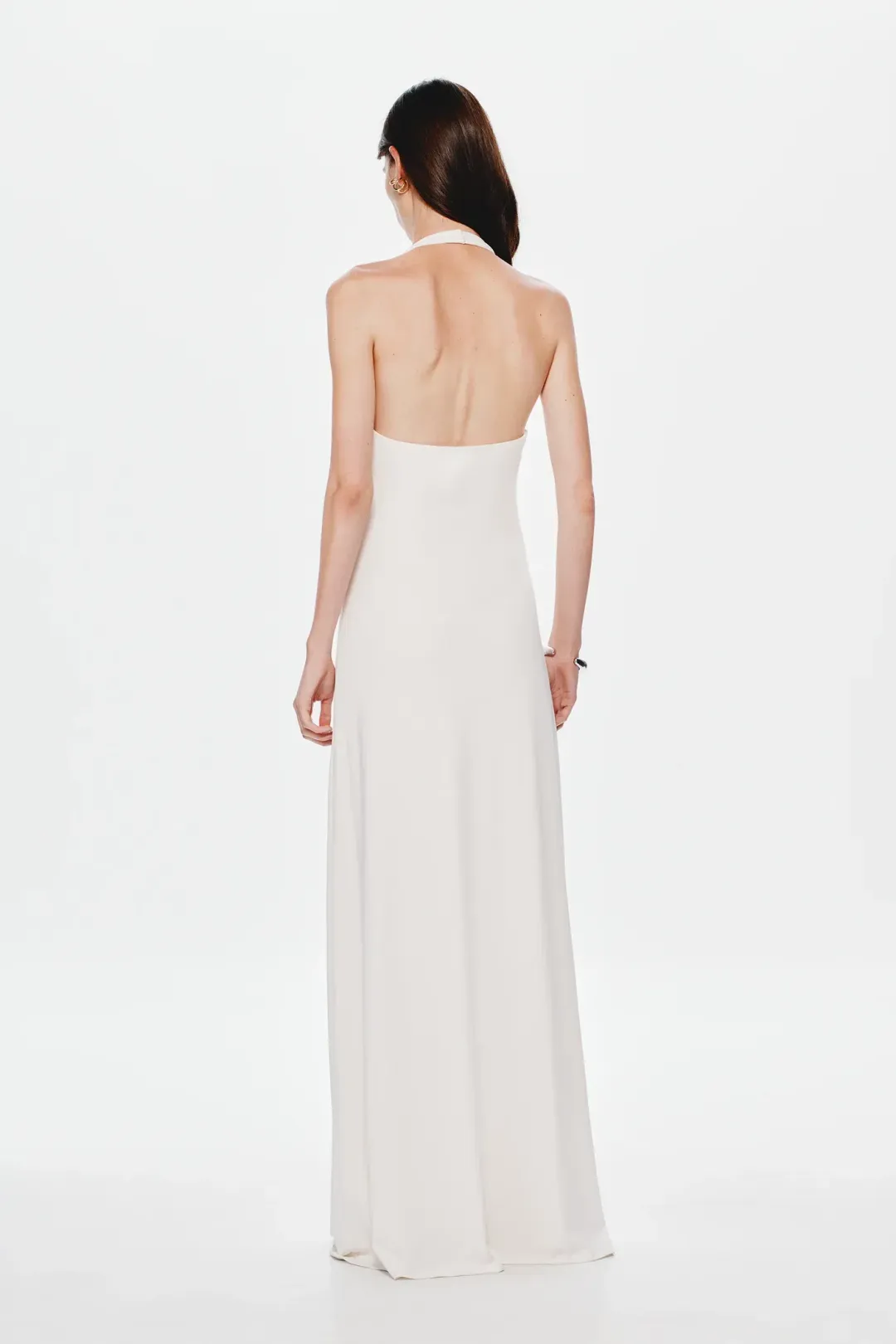 Misha Jennifer Cupro Maxi Dress for rent on The Volte - main image