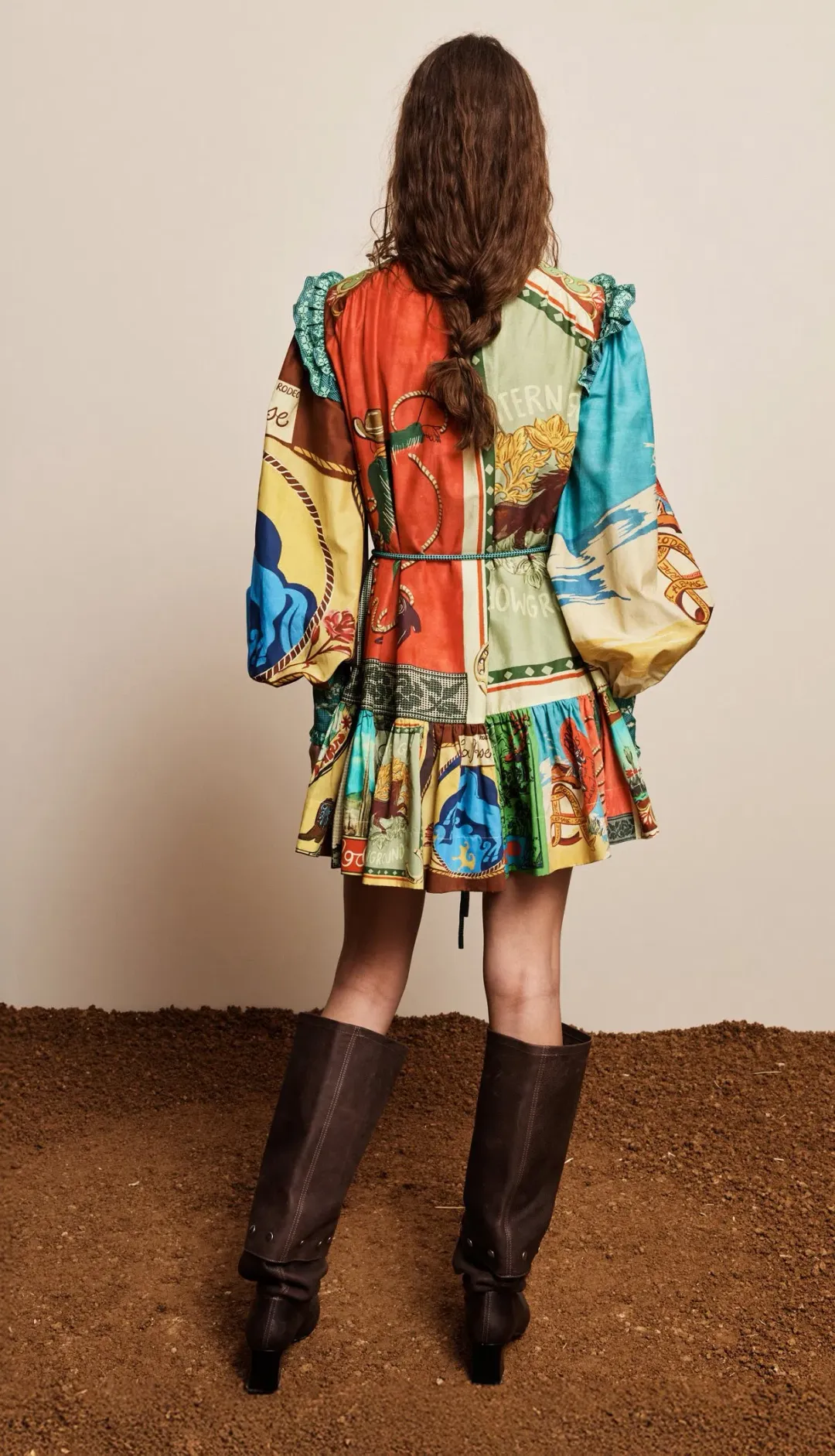 ALEMAIS ACE SILK MINI DRESS SIZE 12 for rent on The Volte - main image