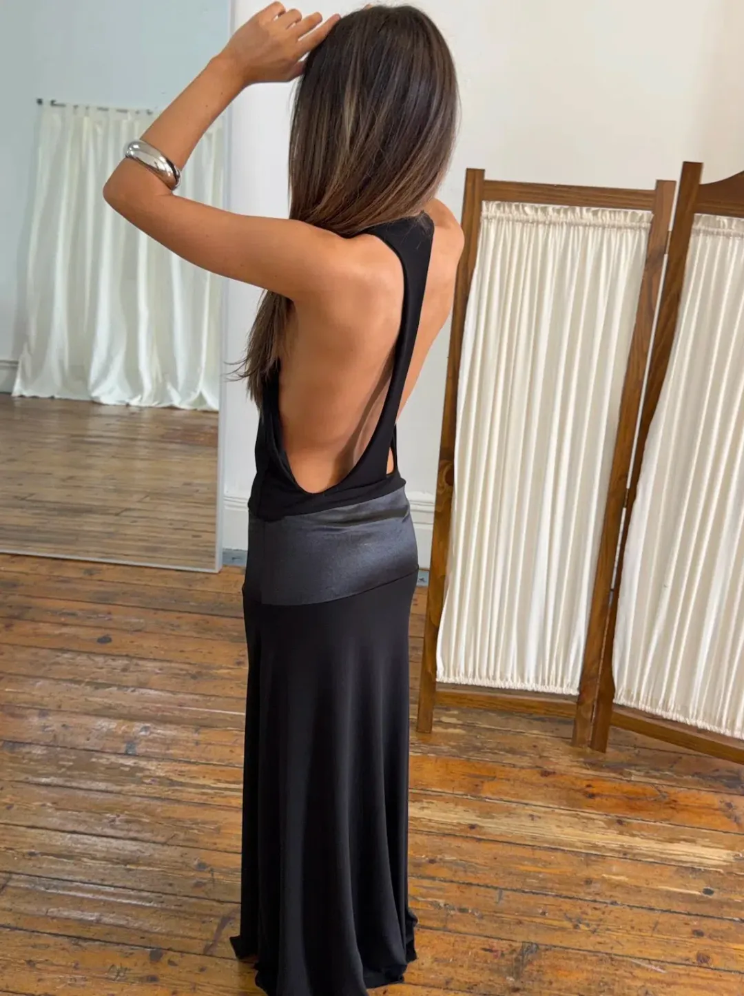 La Marie Serena Dress Black Size XS/S for rent on The Volte - main image