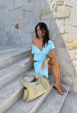 Hntr The Label Andi Set Aqua Size XS/6 for rent on The Volte - image 2