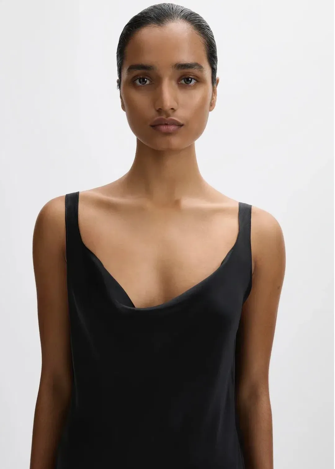 Beare Park Bobby Gown Black Maxi 100% Silk Size 8  for rent on The Volte - main image