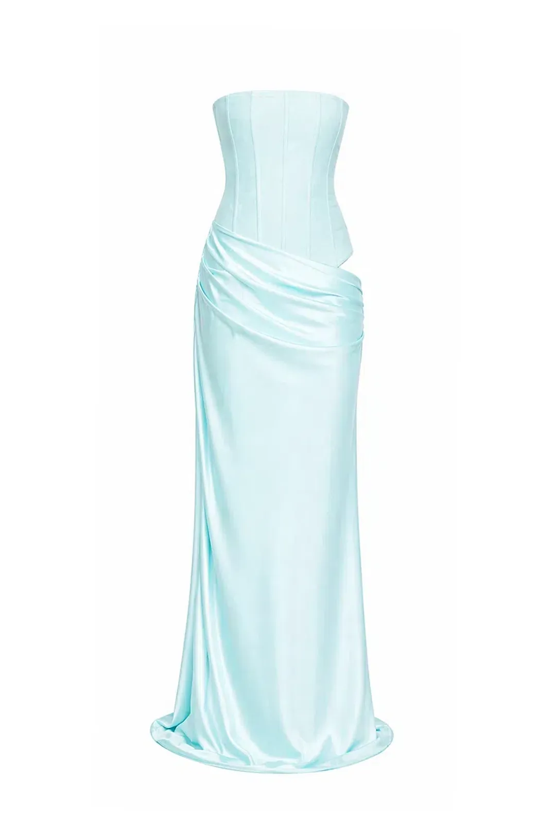 HNTR the Label Huxley Gown Aqua in Small for rent on The Volte - main image