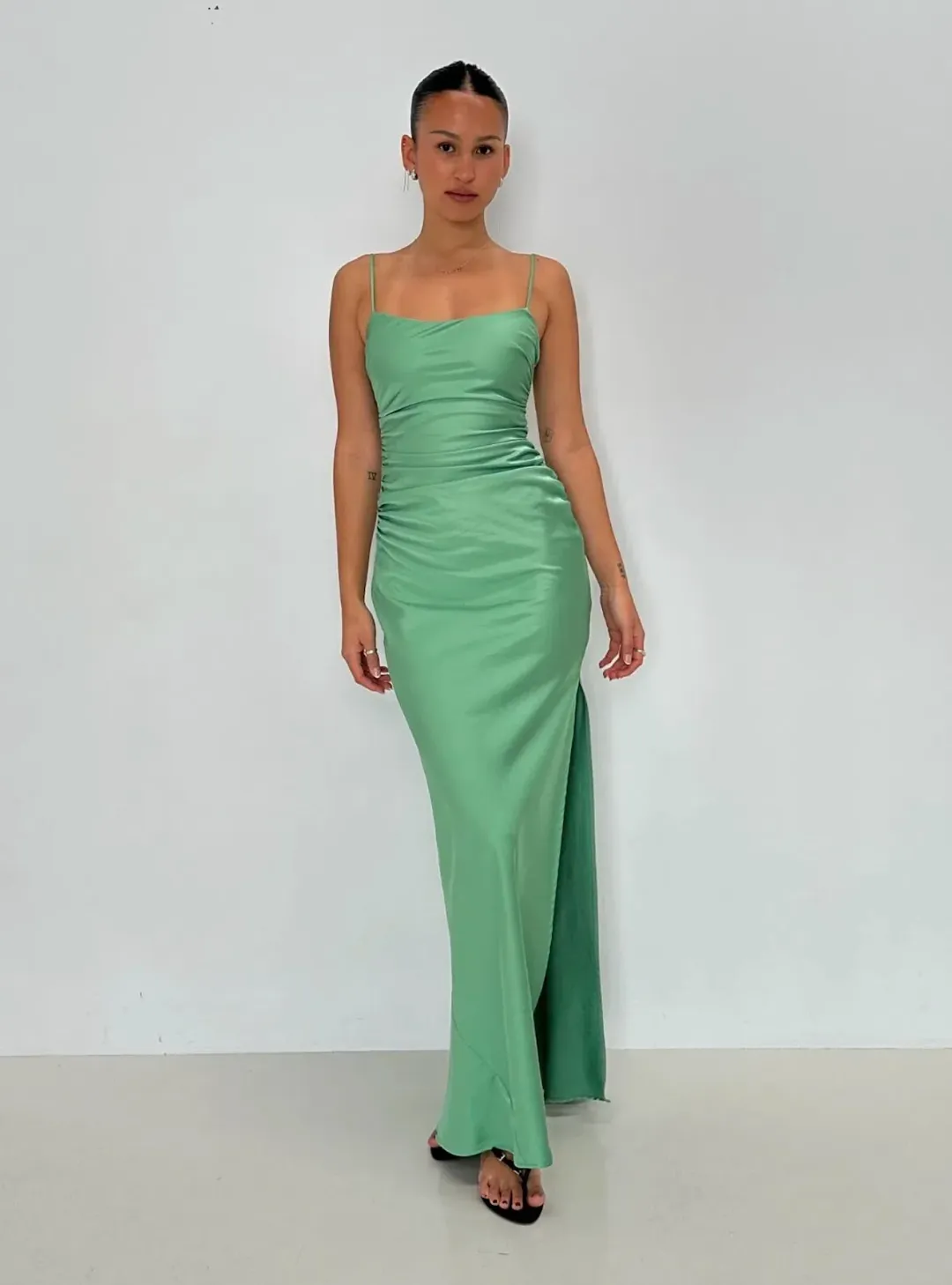 EMILIA SCOOP NECK DRESS  for rent on The Volte - main image