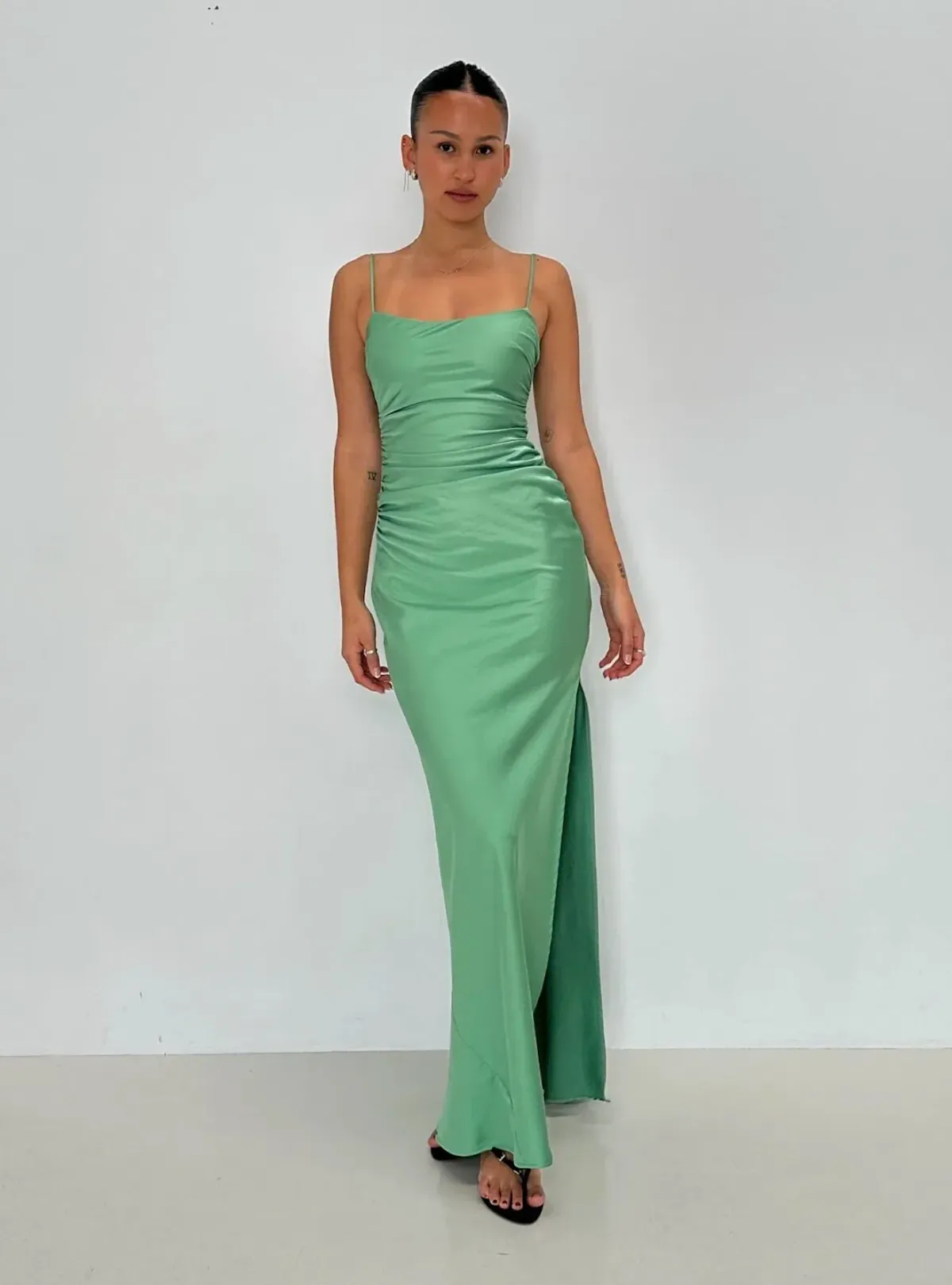EMILIA SCOOP NECK DRESS  for rent on The Volte - main image