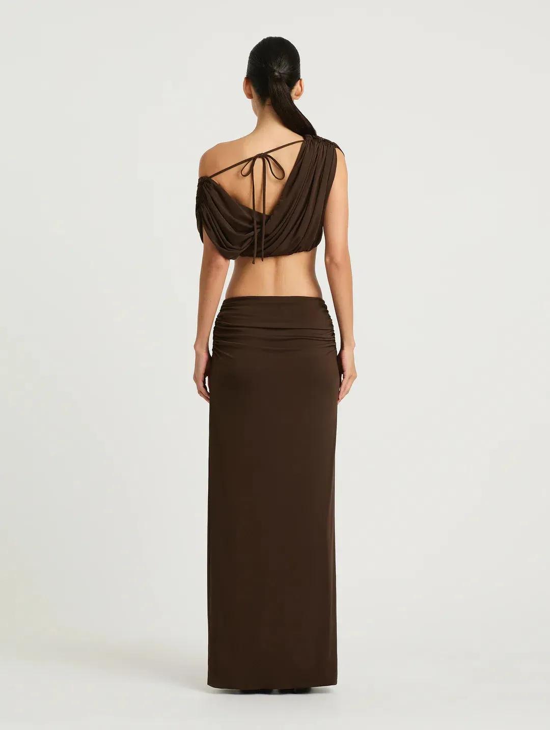 Benni Celia Set in Chocolate Size 8 for rent on The Volte - main image