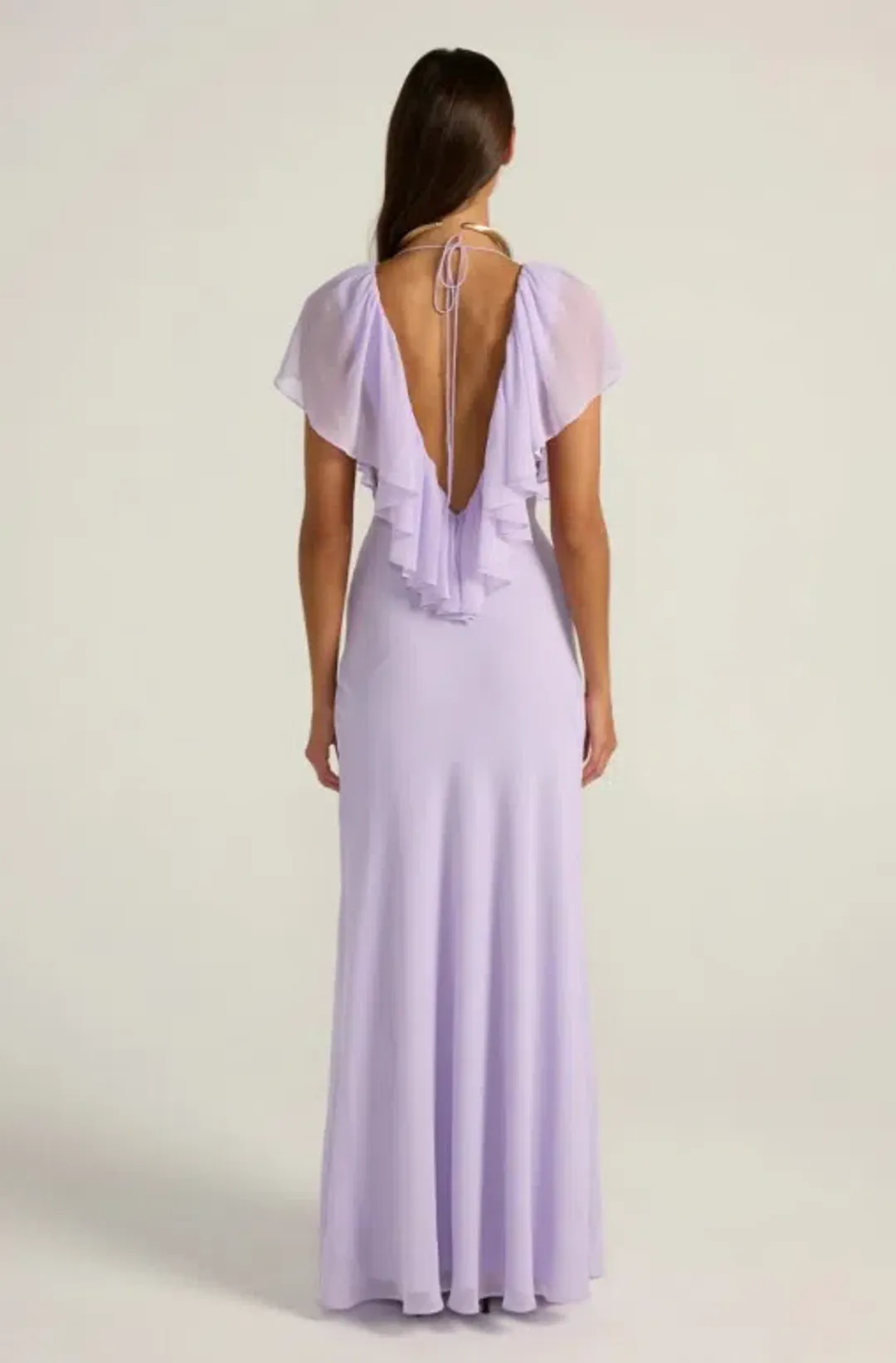 Ance Gria Clover Gown in Lavender Size 10 for rent on The Volte - main image