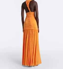 Christopher Esber Orion ruched halterneck gown AU 8 for rent on The Volte - image 5