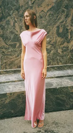 Paris Georgia Raina Dress Dusty Pink for rent on The Volte - image 1