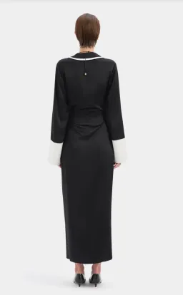 Sir Yasmin Wrap shirt dress for rent on The Volte - image 2