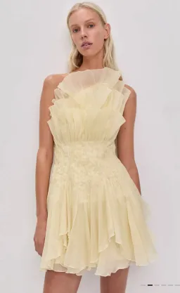 Aje nisha mini dress for rent on The Volte - image 2