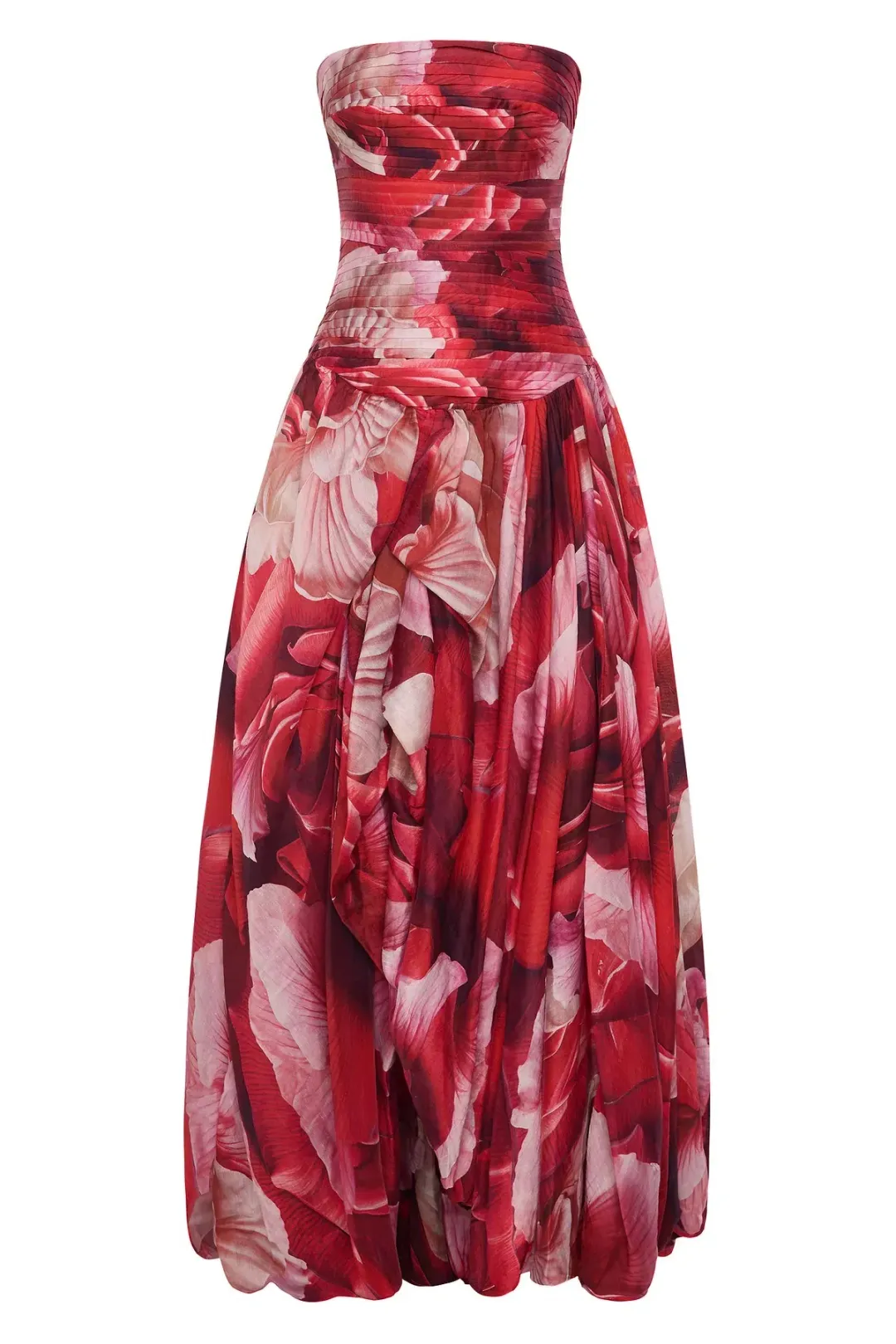 Aje - Prismatic Flora Gown  for rent on The Volte - main image