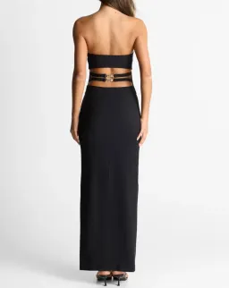 Sasha Therese Zhara Maxi Dress Black Size Small for rent on The Volte - image 2