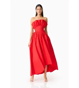 Elliatt Laurel Sleeveless Maxi Dress In Red Size L/AU12 for rent on The Volte - image 3