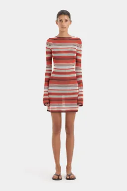 Sir The Label Coastline Mini Dress in Red Size 2 / AU 10 for rent on The Volte - image 4