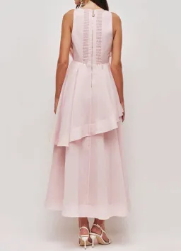 AJE SELESTIA MIDI DRESS PINK 12 for rent on The Volte - image 3