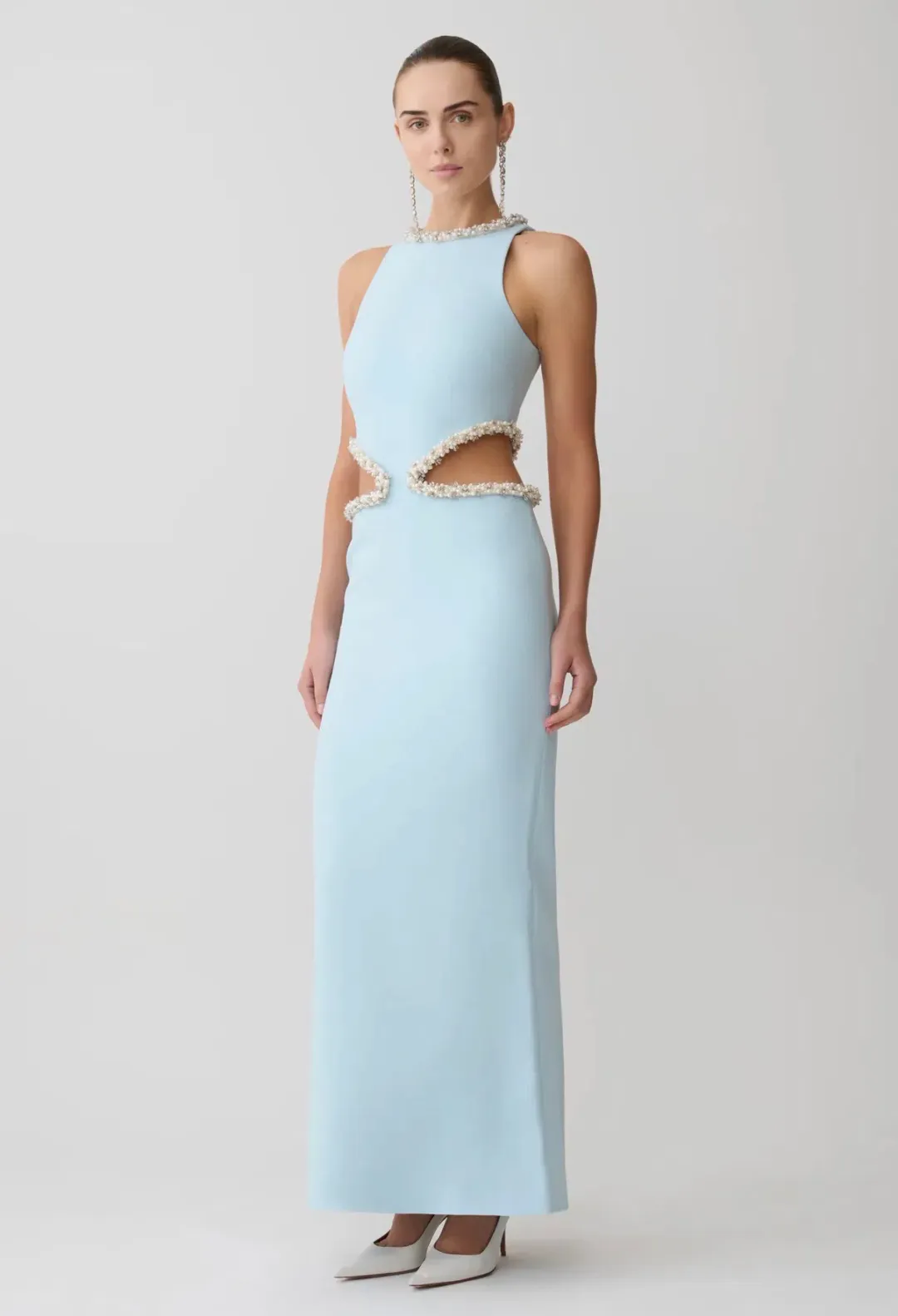 Meshki Light Blue Nicole Dress Size S / 8AU for rent on The Volte - main image