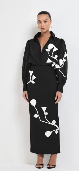 SHEIKE skirt and shirt set for rent on The Volte - image 1