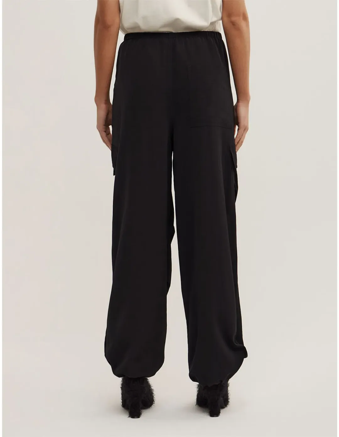 Witchery Black Cargo Pant Size 14 AU for rent on The Volte - main image