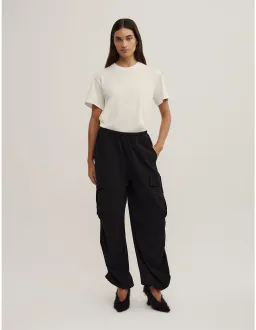 Witchery Black Cargo Pant Size 14 AU for rent on The Volte - image 3