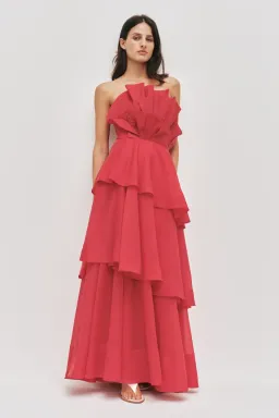 BRAND NEW ❤️ AJE Selestia Gown – Scarlett Red Maxi Dress – Size 8 (AU / UK) ❤️ for rent on The Volte - image 7