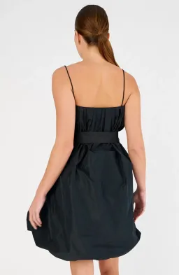 OROTON Taffeta Bubble Mini Dress Black 8 AU for rent on The Volte - image 5