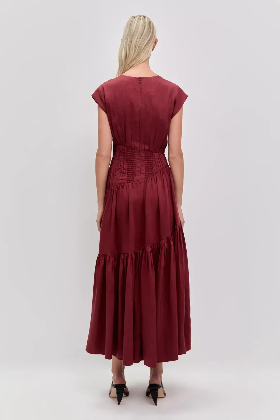 Aje Ecliptica Midi Dress for rent on The Volte - main image