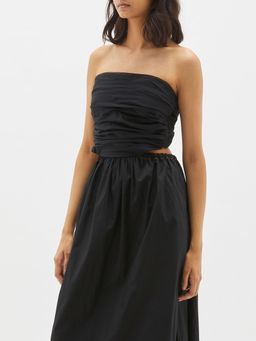 Bassike Strapless Cotton Dress for rent on The Volte - image 2