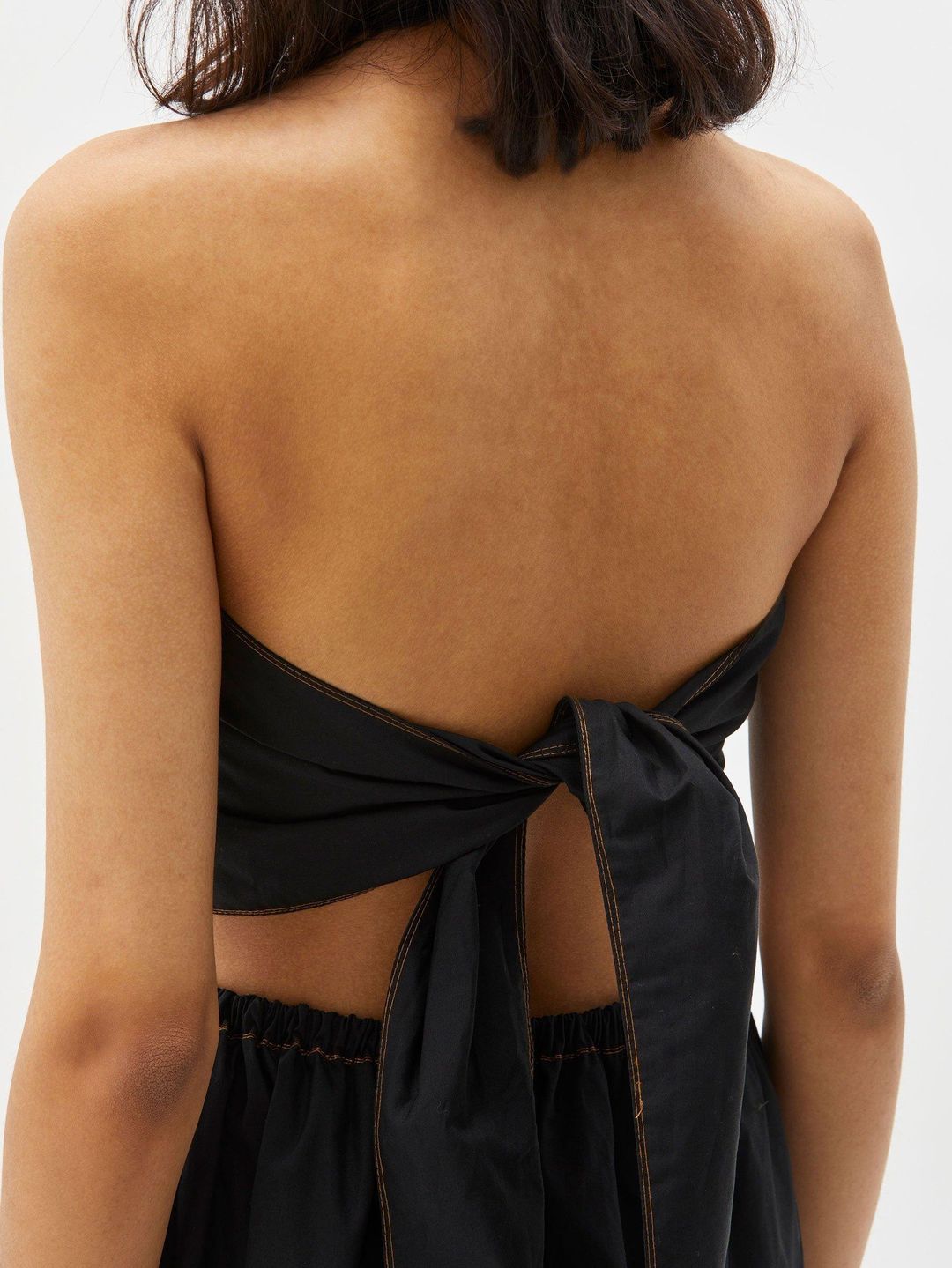 Bassike Strapless Cotton Dress for rent on The Volte - main image