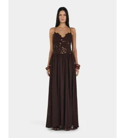 Hansen and Gretel Stephanie Maxi Dress in Cedar Size S/AU8 for rent on The Volte - image 1