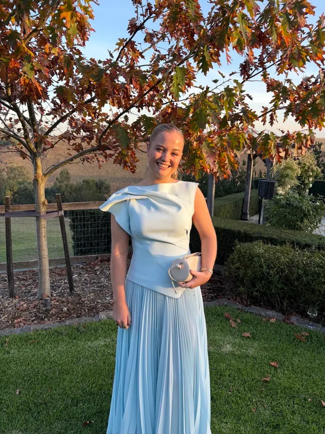 ACLER CORNMORE MIDI DRESS SIZE 10 for rent on The Volte - main image